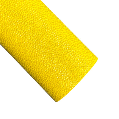 Yellow Fruit Tingle Faux Leatherette