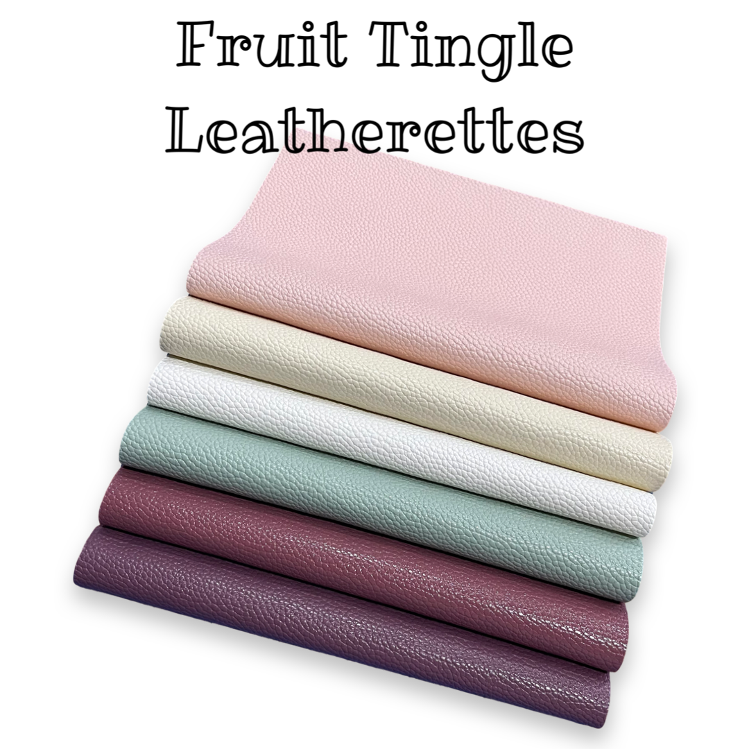 Fruit Tingle Faux Leatherette Bundle - 6 Sheet Bundle