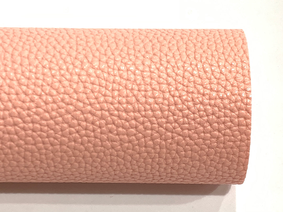 Salmon Pink Faux Leatherette 0.8mm
