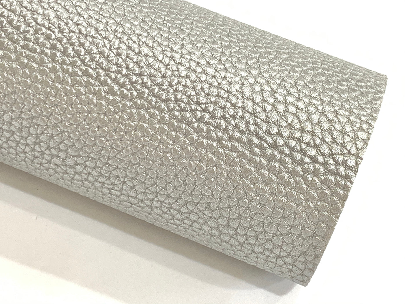 Silver Faux Leatherette 0.8mm