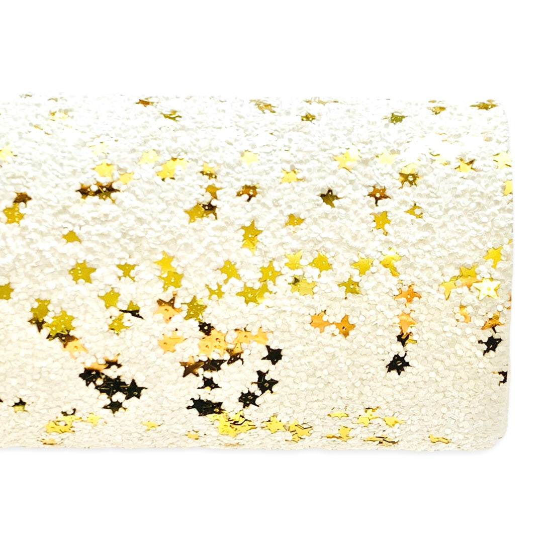 Twinkle Twinkle Little Star Chunky Glitter Fabric Sheet