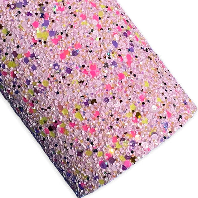 Pink Neon Mix Glitter