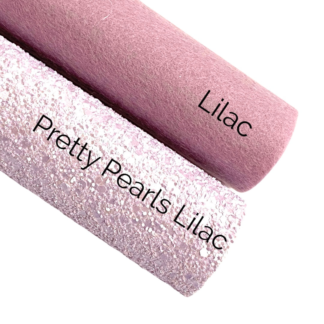Pretty Pearls Matte Chunky Glitter Bundle - 7 Sheet Set