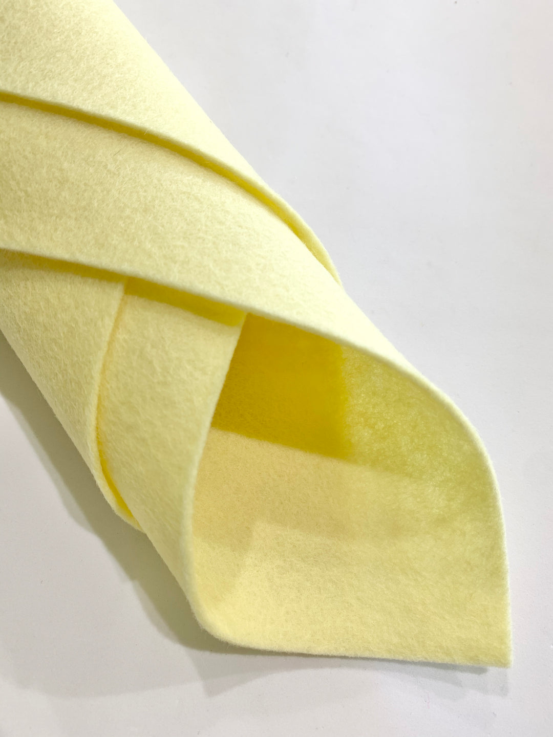 Lemon Kiss Merino Wool Felt 1mm 20 x 30cm Sheet