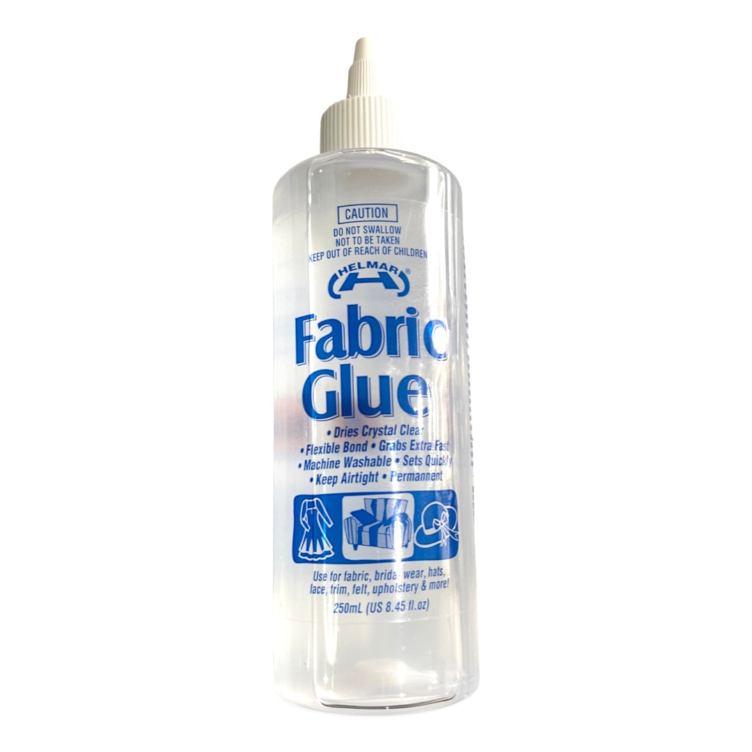 Helmar Fabric Glue Clear 250ml road Freight Only, No Express Post 