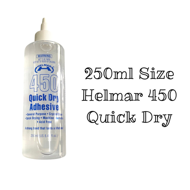 Helmar 450 Quick Dry Adhesive Glue - 250ml (road freight only, no express shipping)