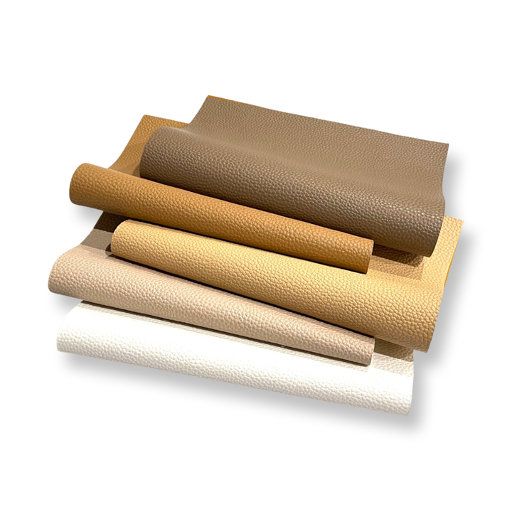 Essential Neutrals Litchi Leatherette Bundle 5 Sheets