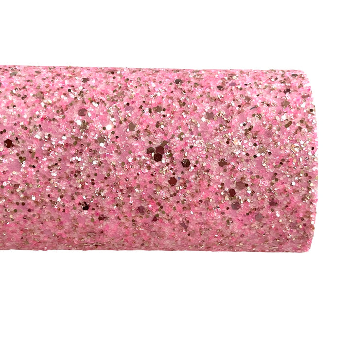 Wishes Pink and Rose Gold Chunky Glitter