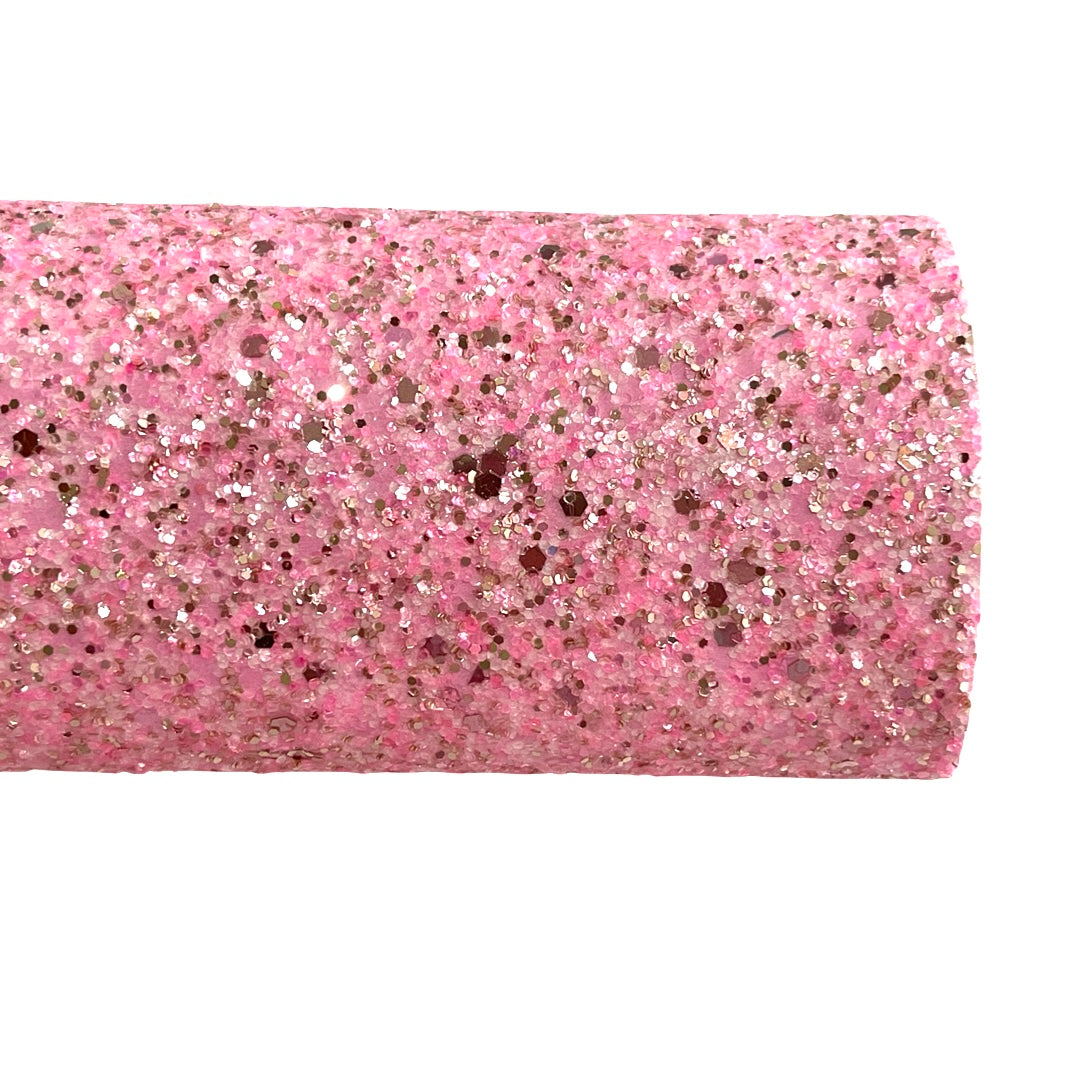 Wishes Pink and Rose Gold Chunky Glitter