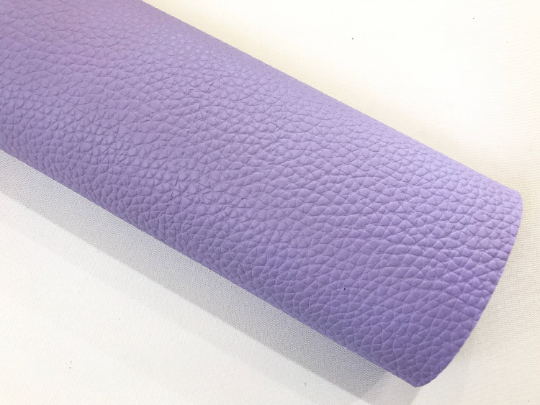 Light Purple Leatherette 0.8mm PU Leather Sheet