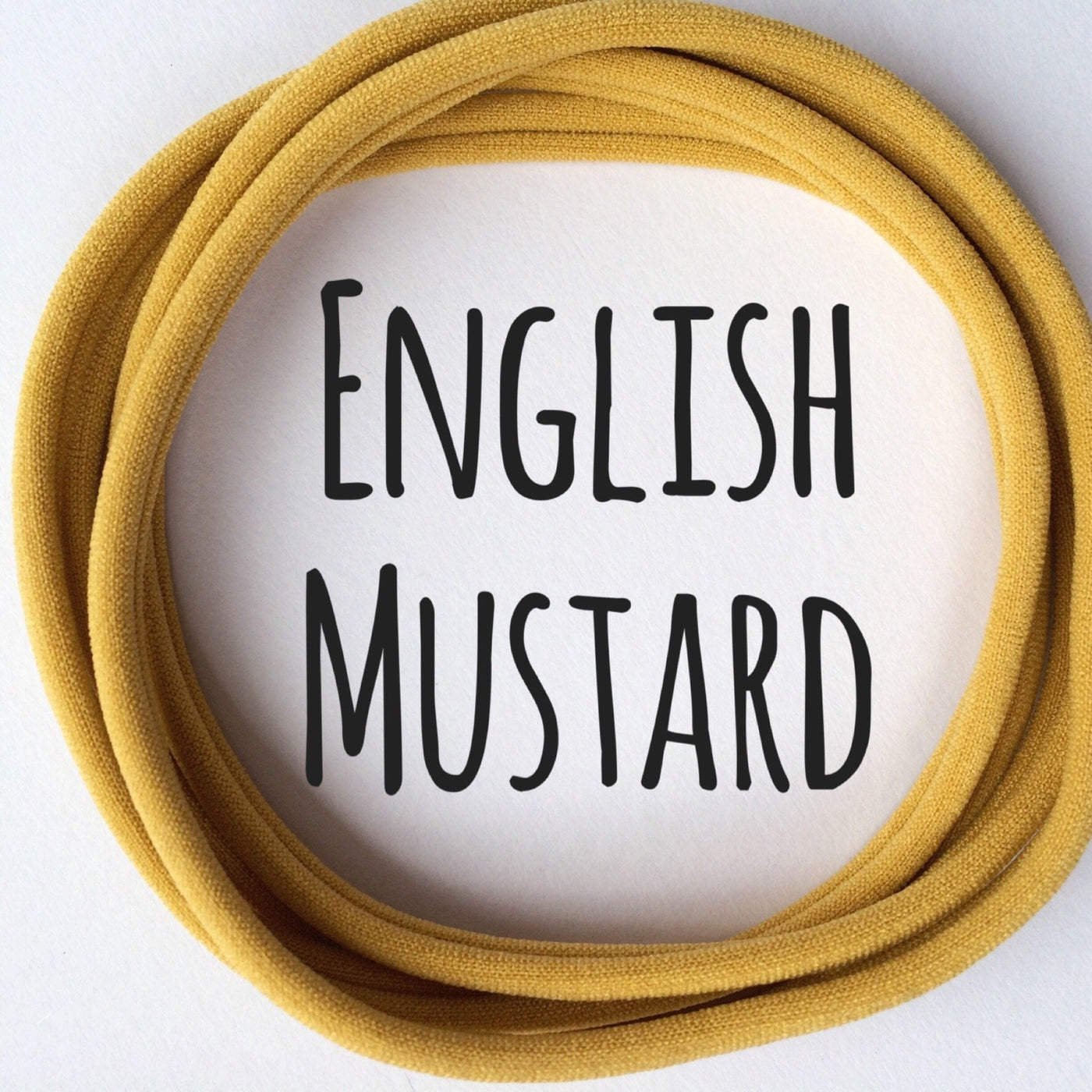 MUSTARD Dainties Super soft headbands from Nylon Headbands UK