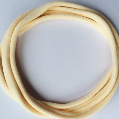 BUTTERMILK CREAM Dainties Super soft headbands from Nylon Headbands UK