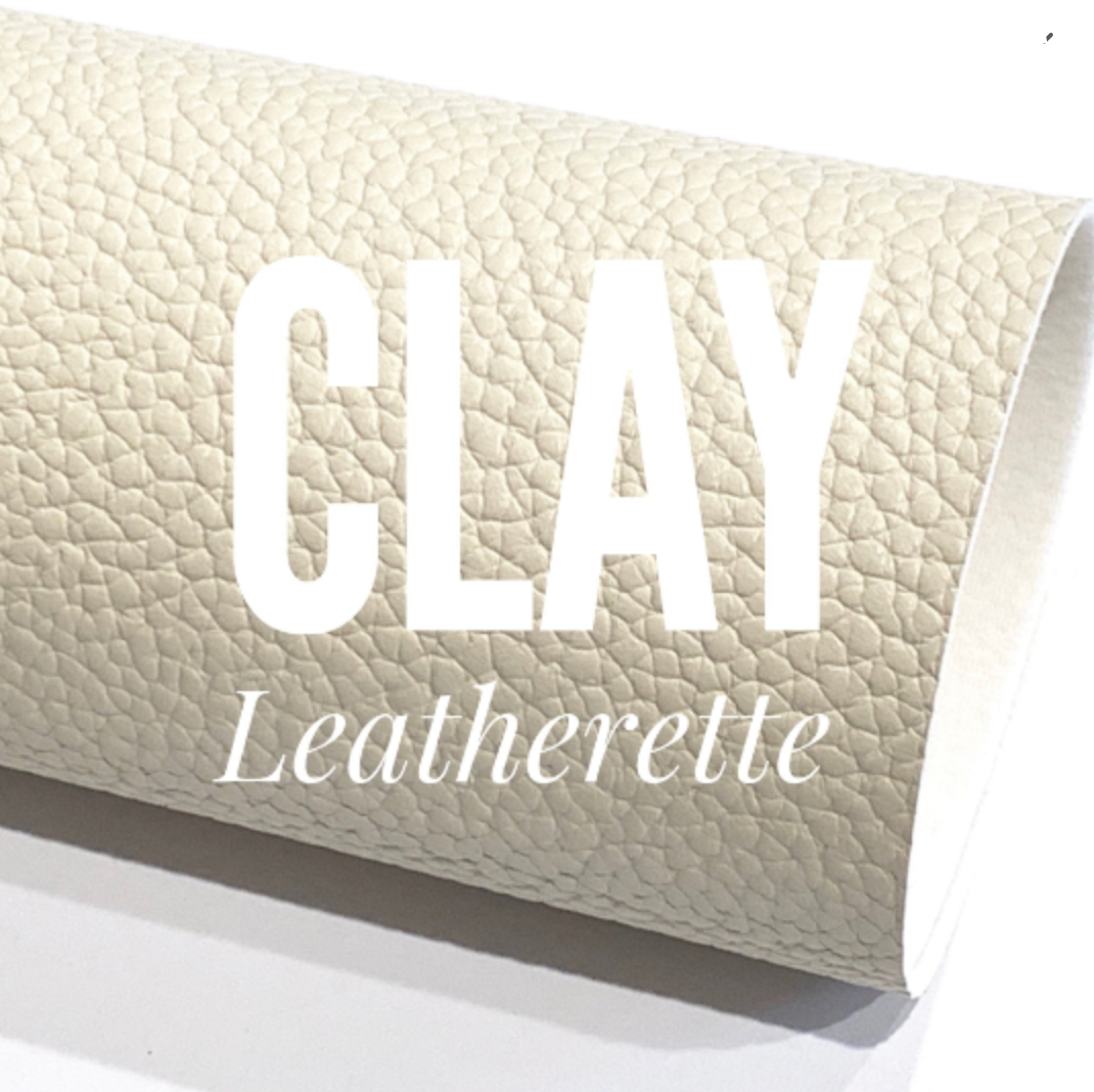 Clay Faux Leatherette Sheet