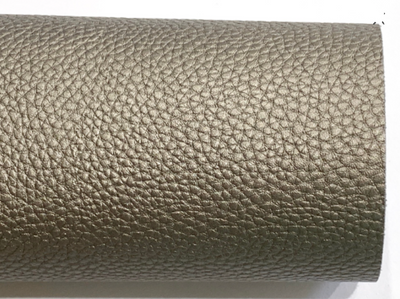 Dark Taupe Grey Pearl Leatherette