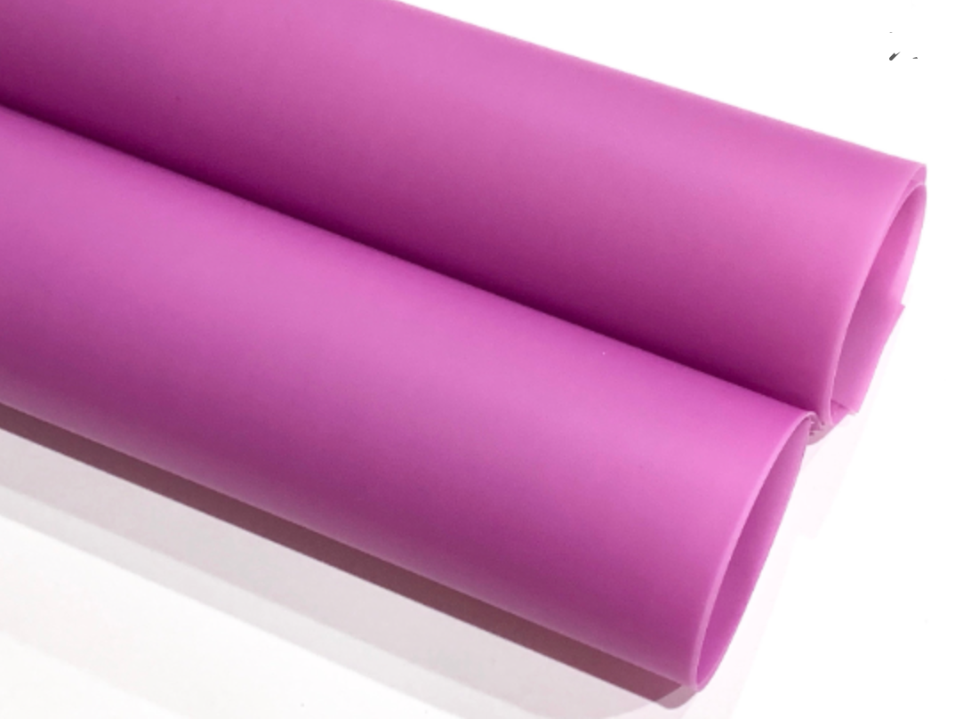 Purple Jelly Soft Touch PVC Fabric A4 Sheets