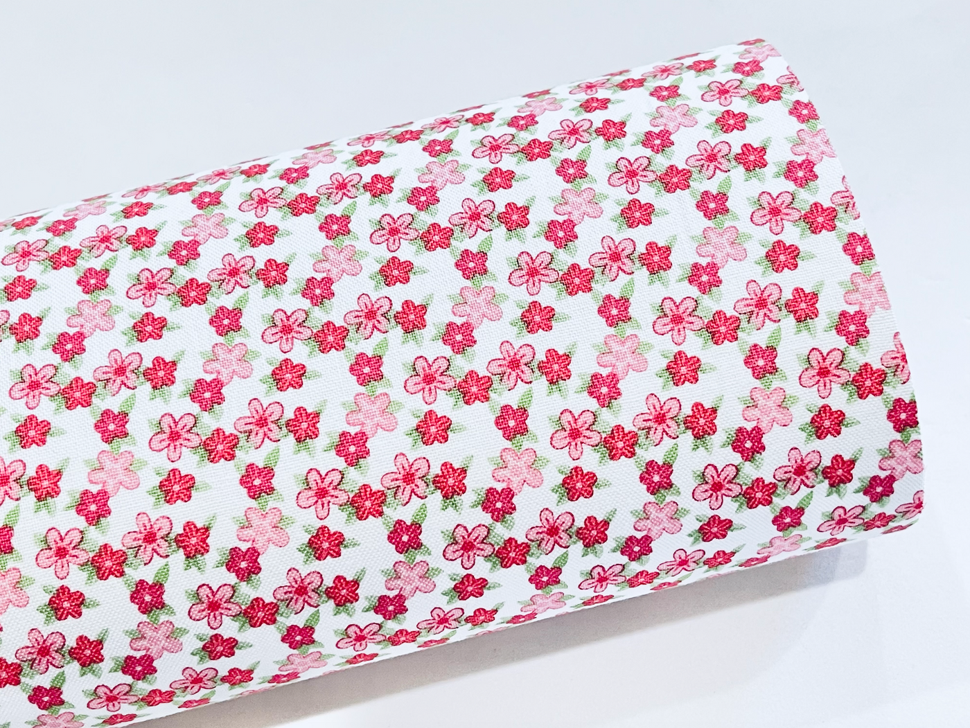 Winifred Rose Fabric Felt - Light Blue Bunny and Coordinating Petite Floral - Limited Stock