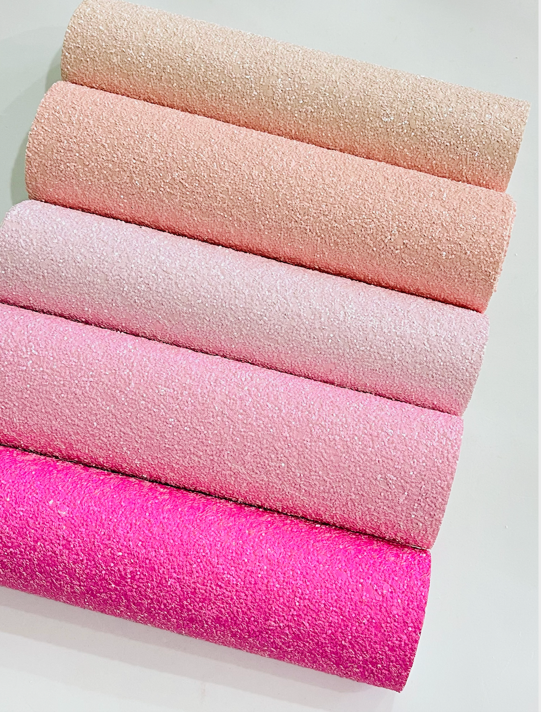 Lilac Pink Chunky Glitter Fabric Sheets