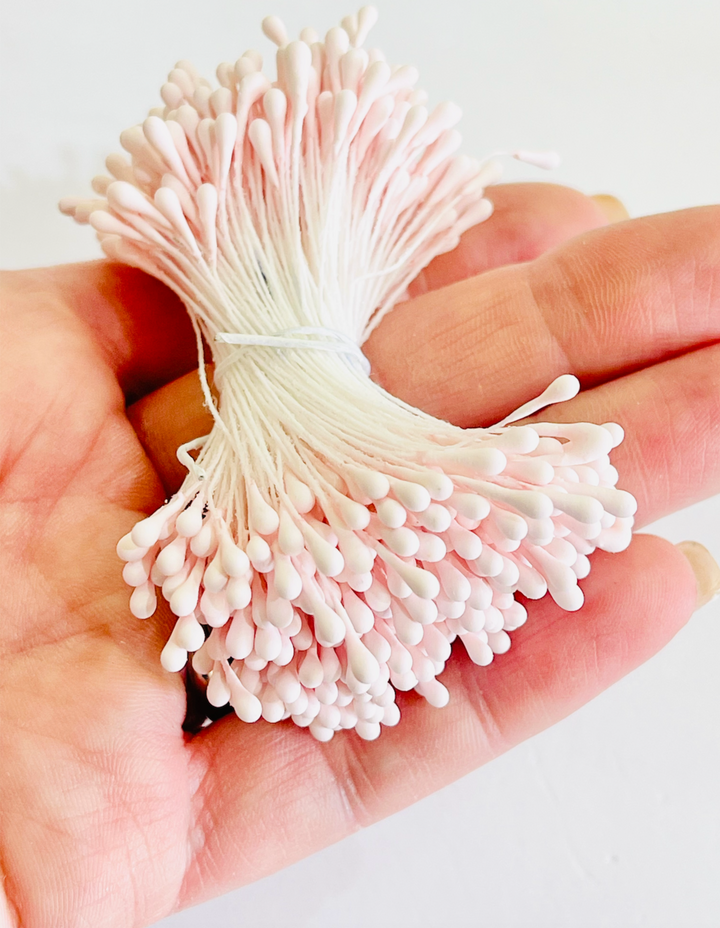Baby Pink 1.5mm Artificial Flower Stamens