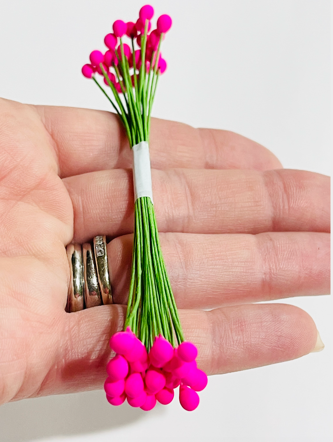 Étamines de fleurs artificielles lumineuses de 5 mm