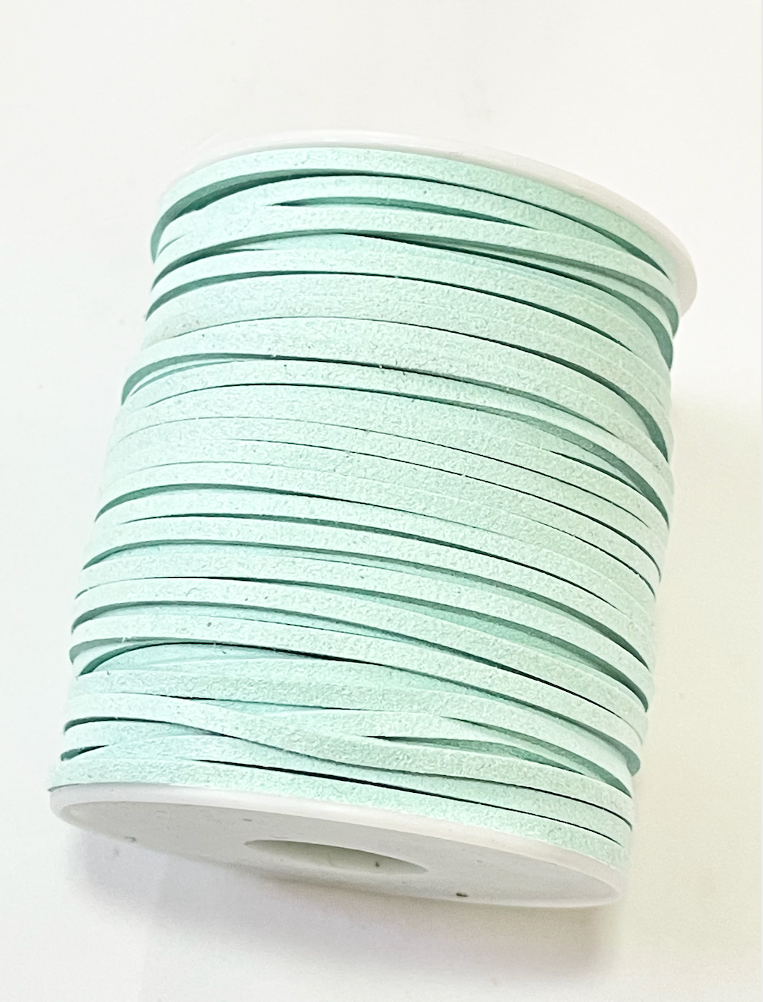 PASTEL Mint Faux Suede Cord - 5m - Mint Suede Cord