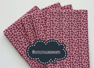 Tissue Napkin Sheet for Decoupage - Pink Leopard