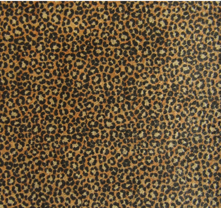 Feuille de serviette en tissu pour découpage - Imprimé léopard