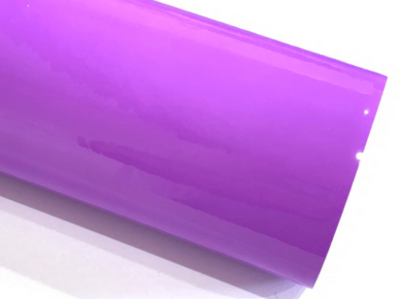 Purple Patent Leather A4 Sheet Glossy Smooth PU Leatherette - 0.75mm