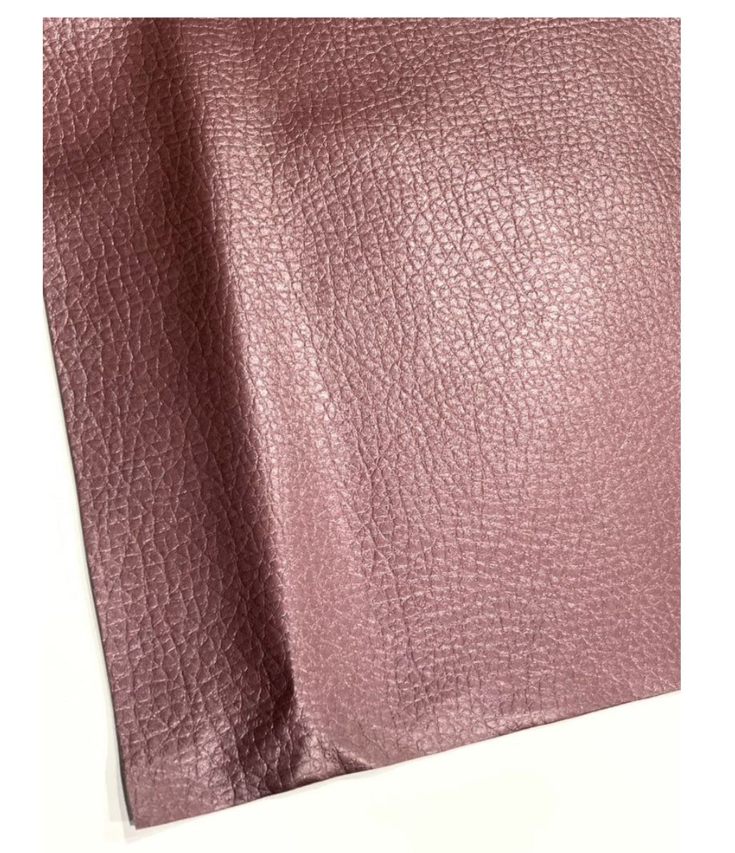 Plum Pearl Leatherette Sheet 0.6mm Thin Leatherette. Perfect for button earrings