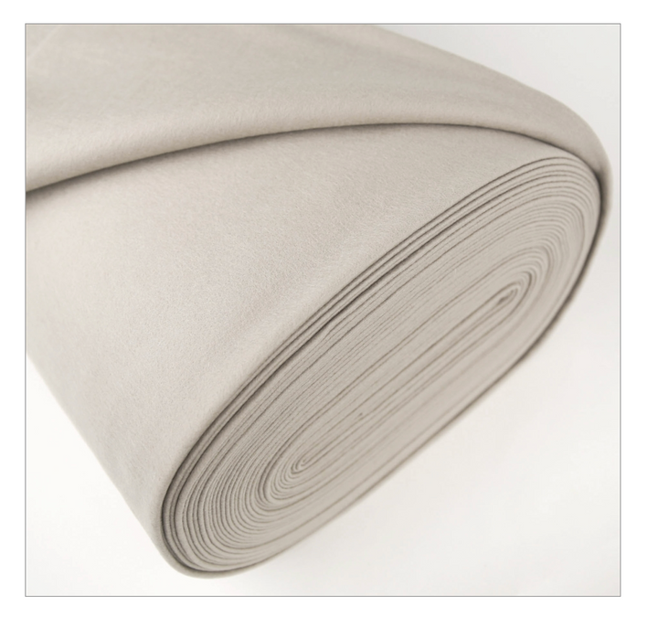 Concrete Merino Wool Felt A4 Sheet - No. 79