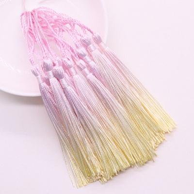 13cm Two Toned Hand Dyed Tassels
