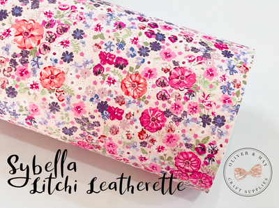 Sybella Floral Faux Leatherette