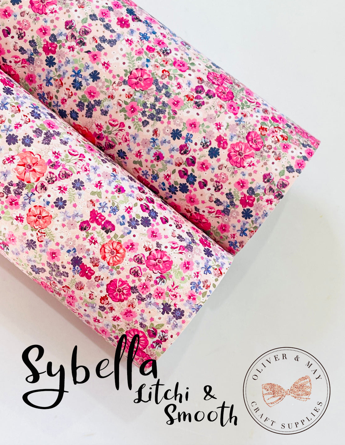Sybella Floral Faux Leatherette