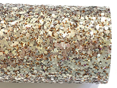 Silver and Bronze Sequin Glitter