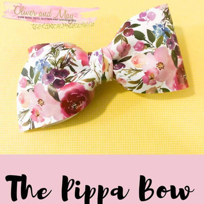 Pippa 3" Bow Trace and Cut Plastic Template