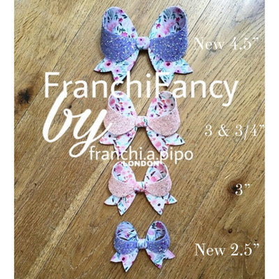 FranchiFancy Bow Die - 4 Sizes across choice of 2 Dies
