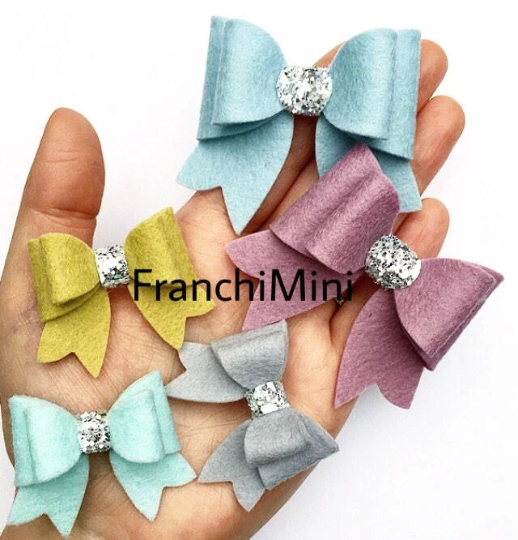FranchiMini Plastic Hairbow Template Trace and Cut - Original and NEW 3" & 4" Size