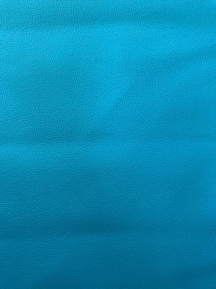 Similicuir Litchi mince Aqua bleu océan 0,7 mm