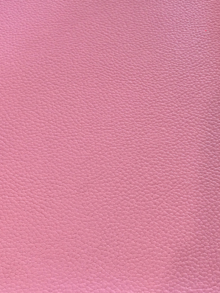 Similicuir épais rose bonbon à imprimé Litchi de 1,2 mm