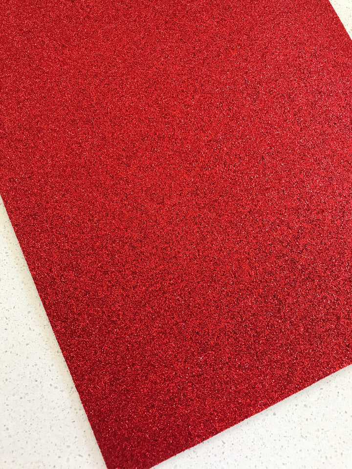 Paillettes fines rouges 20 x 34 cm