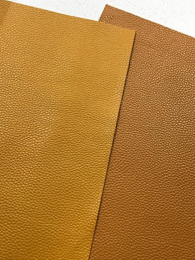 Mustard Faux Textured Leatherette (Mustard B 1.0mm)
