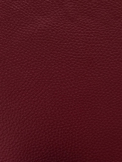 Marone Textured Leatherette Sheet Thick 1.0mm Litchi Print Leatherette