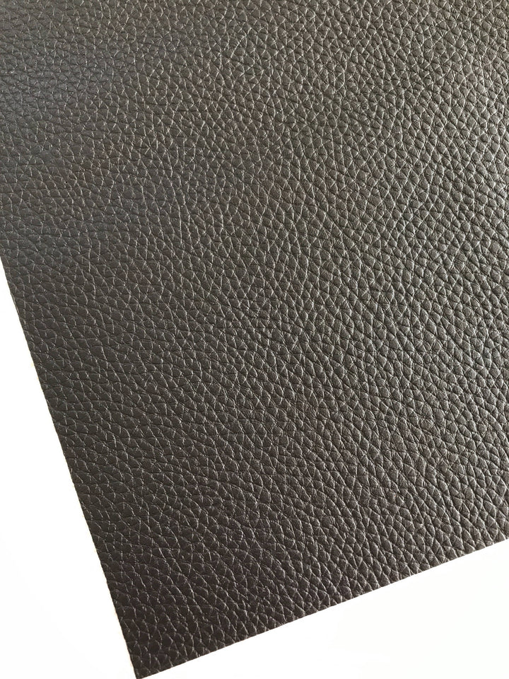 Feuille de similicuir noir mince de 0,6 mm, format A4 8X11 ou A5, tissu en simili cuir noir, cuir PU noir, parfait pour les boucles d'oreilles, les bijoux