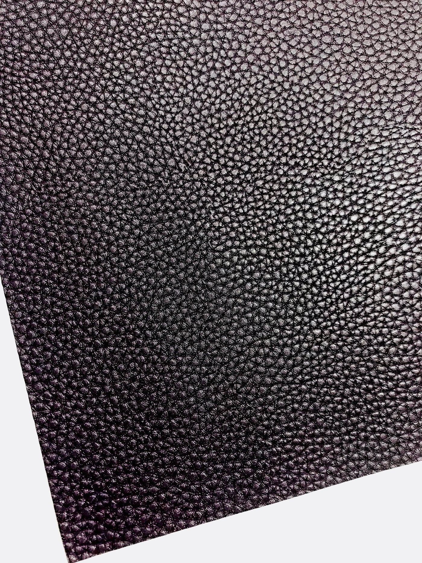 Midnight Purple Textured Leatherette Sheet A4 or A5 Size Thick 1.0mm Litchi Print Leatherette