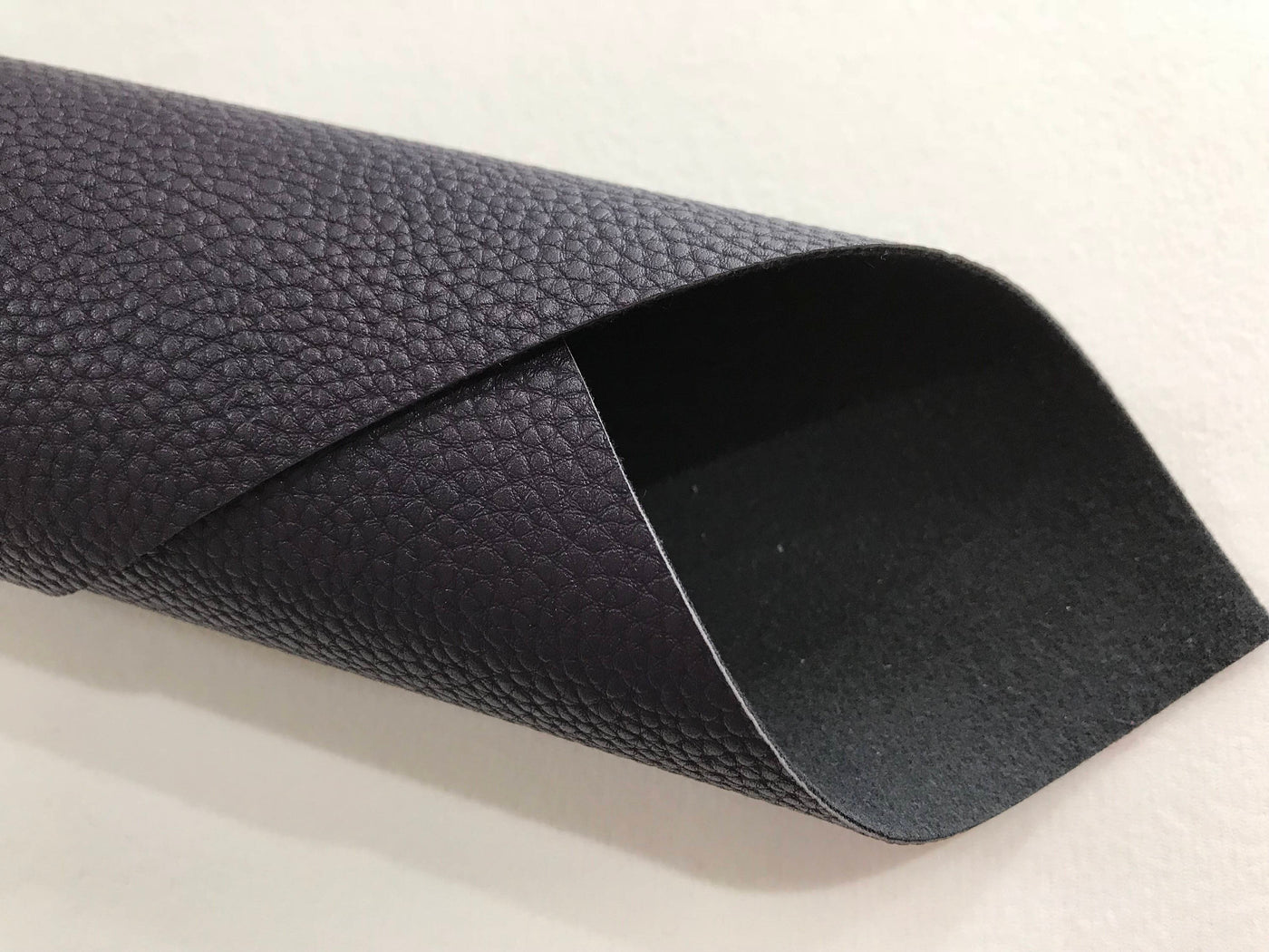 Midnight Purple Textured Leatherette Sheet A4 or A5 Size Thick 1.0mm Litchi Print Leatherette