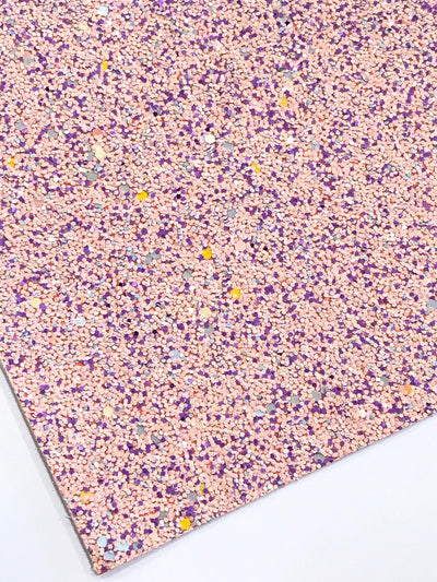 Musk Mayham Chunky Tricolour Glitter Fabric Sheet Thick A4 Sheet