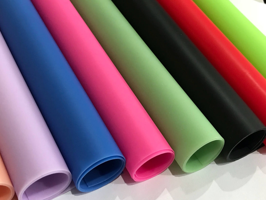 Jelly Soft Touch PVC Fabric A4 Sheets