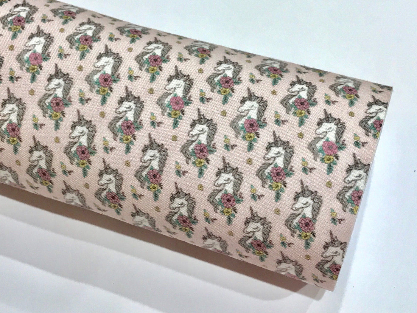 Dreamy Unicorns Merino Wool Felt Backed Cotton