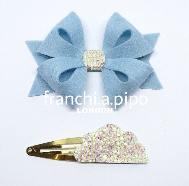 FranchiStar Hair Bow Die - Choice of 2 Sizes 3.5" Or 4.5"