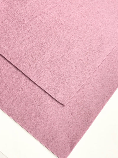 1mm Lilac Pink Merino Wool Felt Sheets or Metres - No. 31