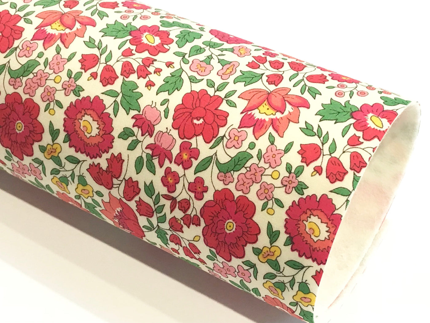 Liberty Danjo Red Double Sided Fabric Sheets